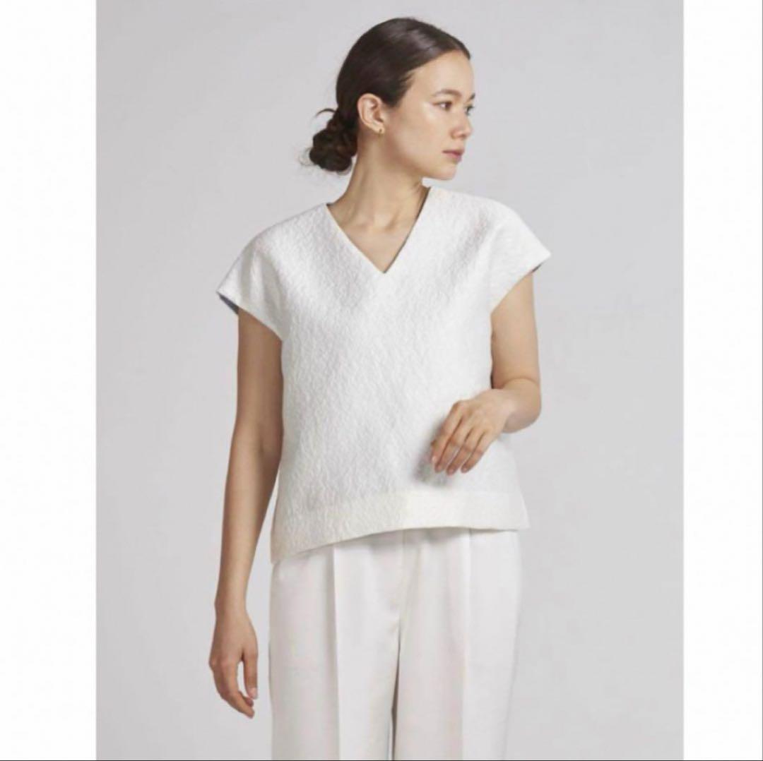 yori shirocon ミモザショートブラウス 36