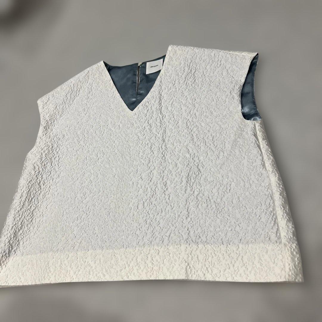 yori shirocon ミモザショートブラウス 36