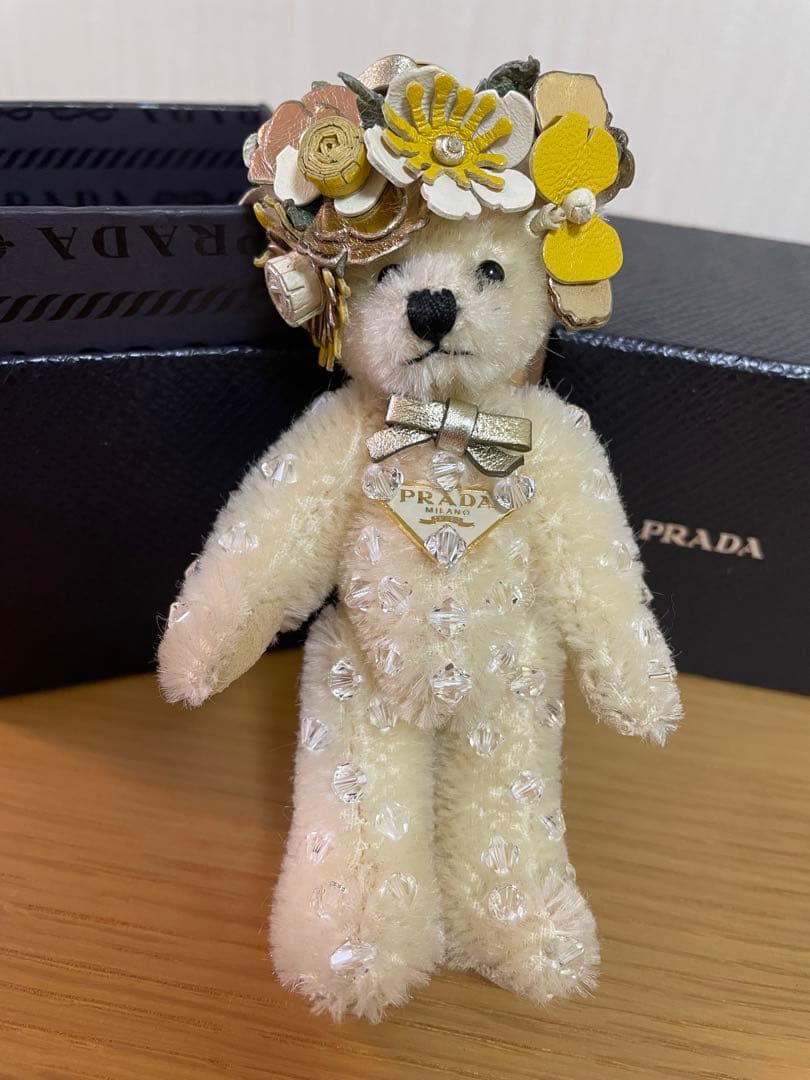 PRADA テディベア キーホルダー