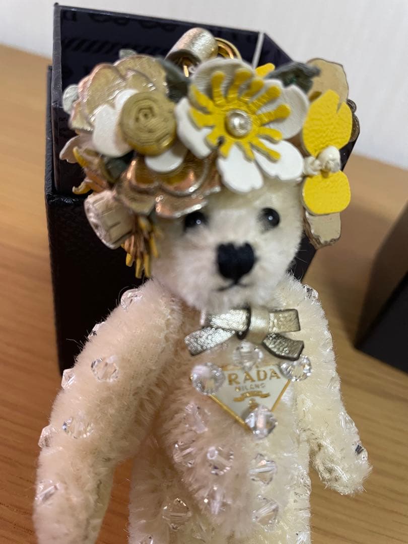PRADA テディベア キーホルダー