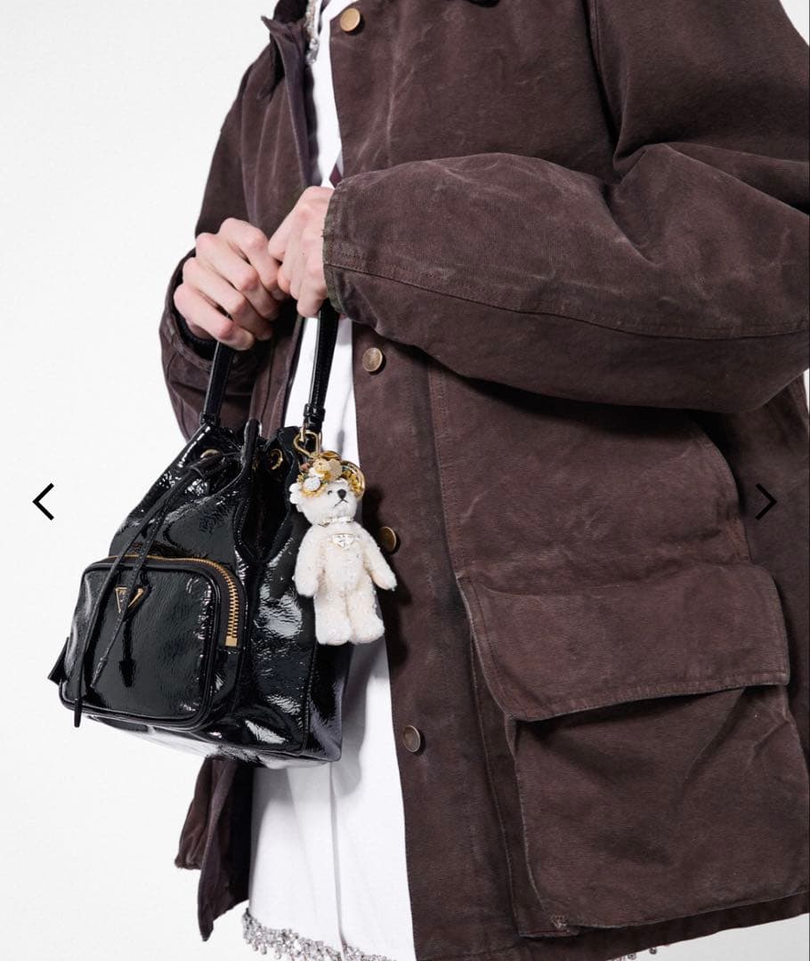 PRADA テディベア キーホルダー