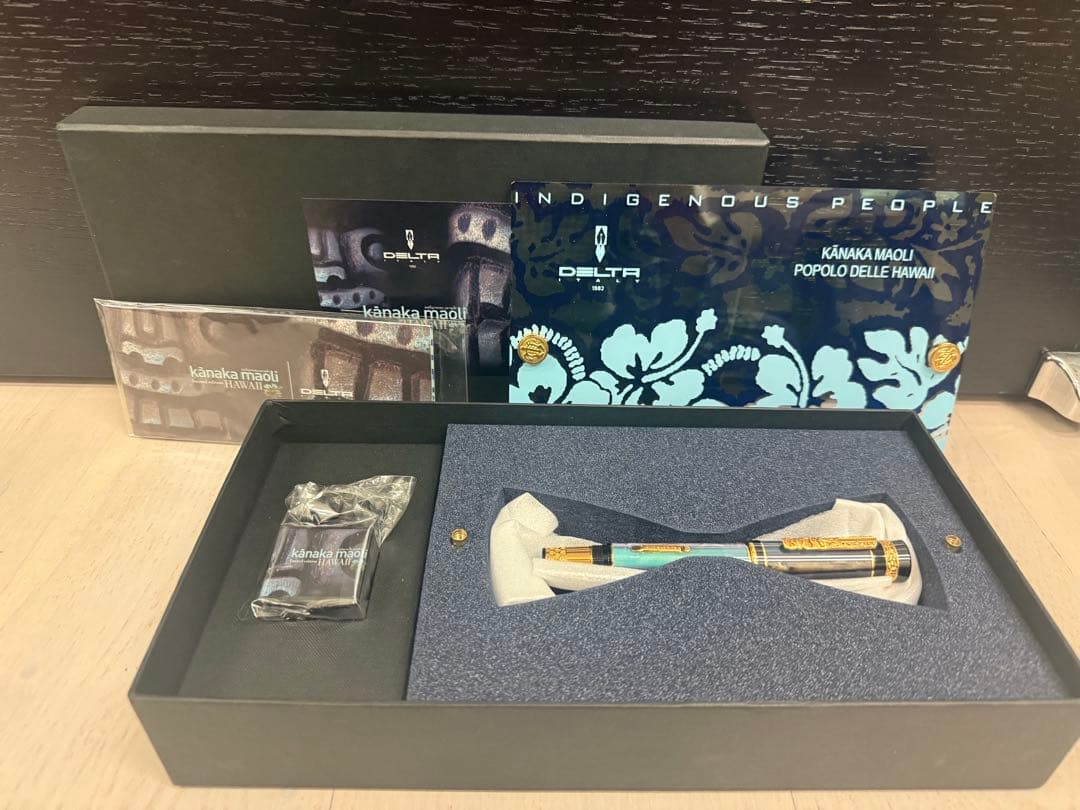 デルタ DELTA 少数民族シリーズ 2012 カナカマオリ 1KS 万年筆