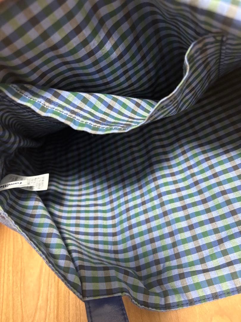 ファミリア　神戸本店限定バッグ　縦型トート　デニム　トートバッグ