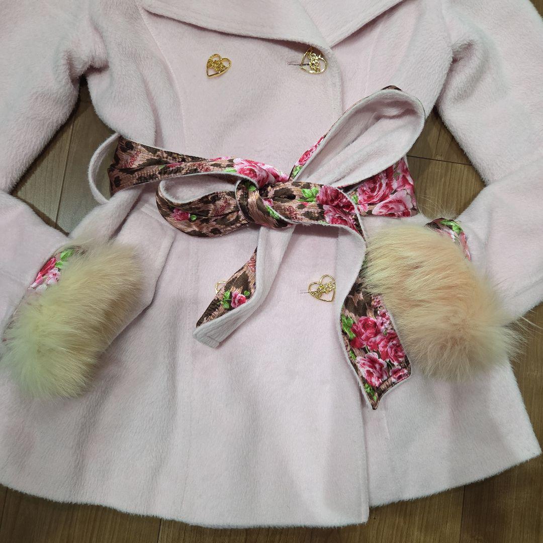 【希少】MARS マーズ ヒョウ薔薇コート　平成ギャル Y2K