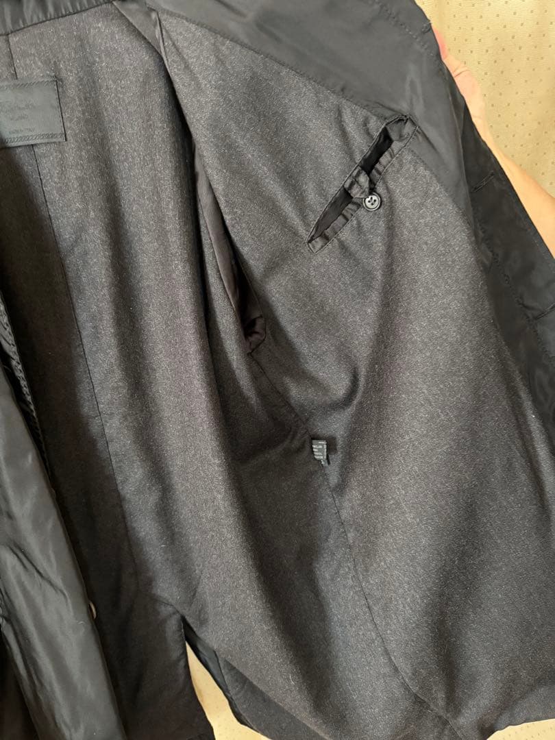 PRADA PE-Nylonステンカラーコート