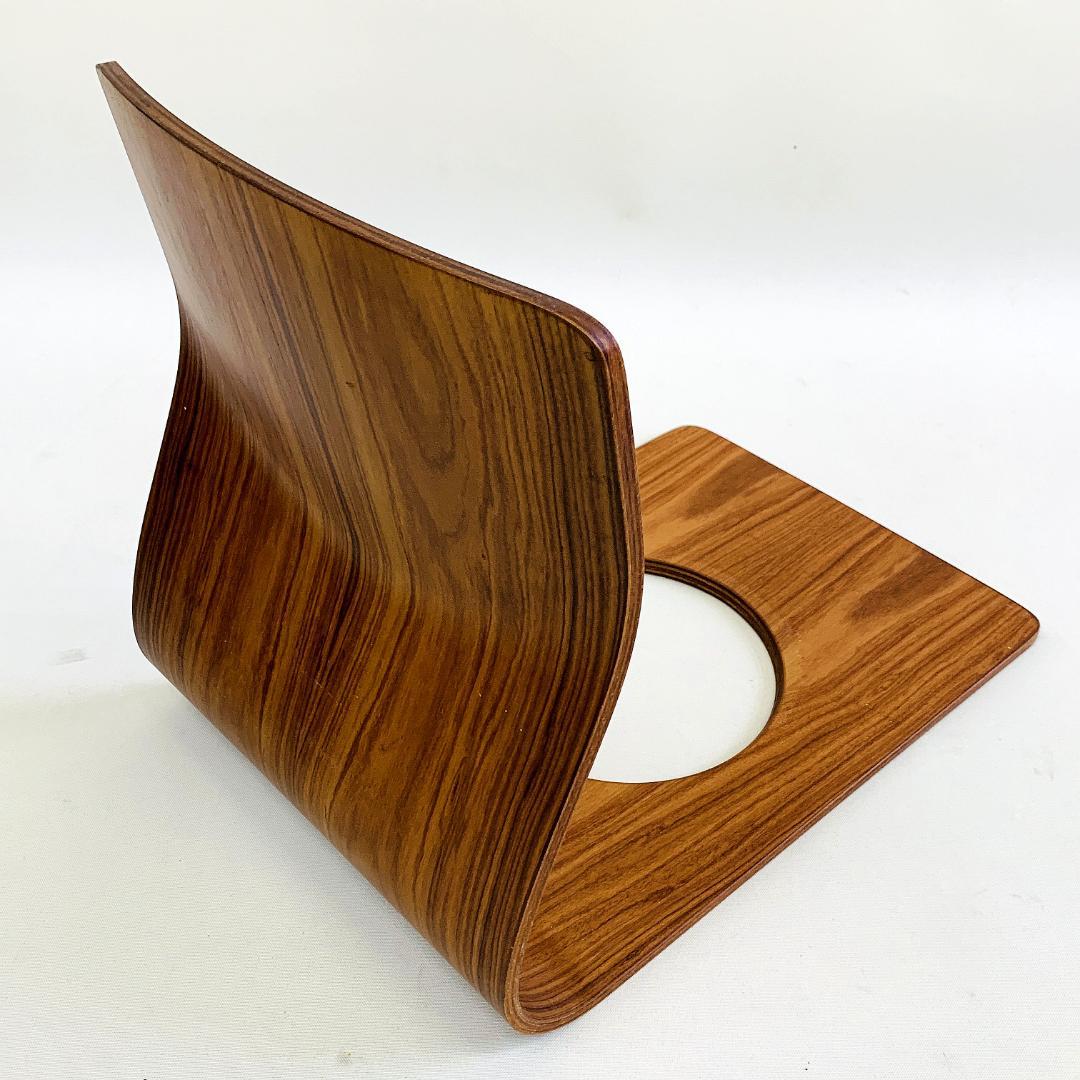 Tendo 天童木工 座椅子 2脚セット 藤森健次 曲木 ケヤキ ローズウッド①