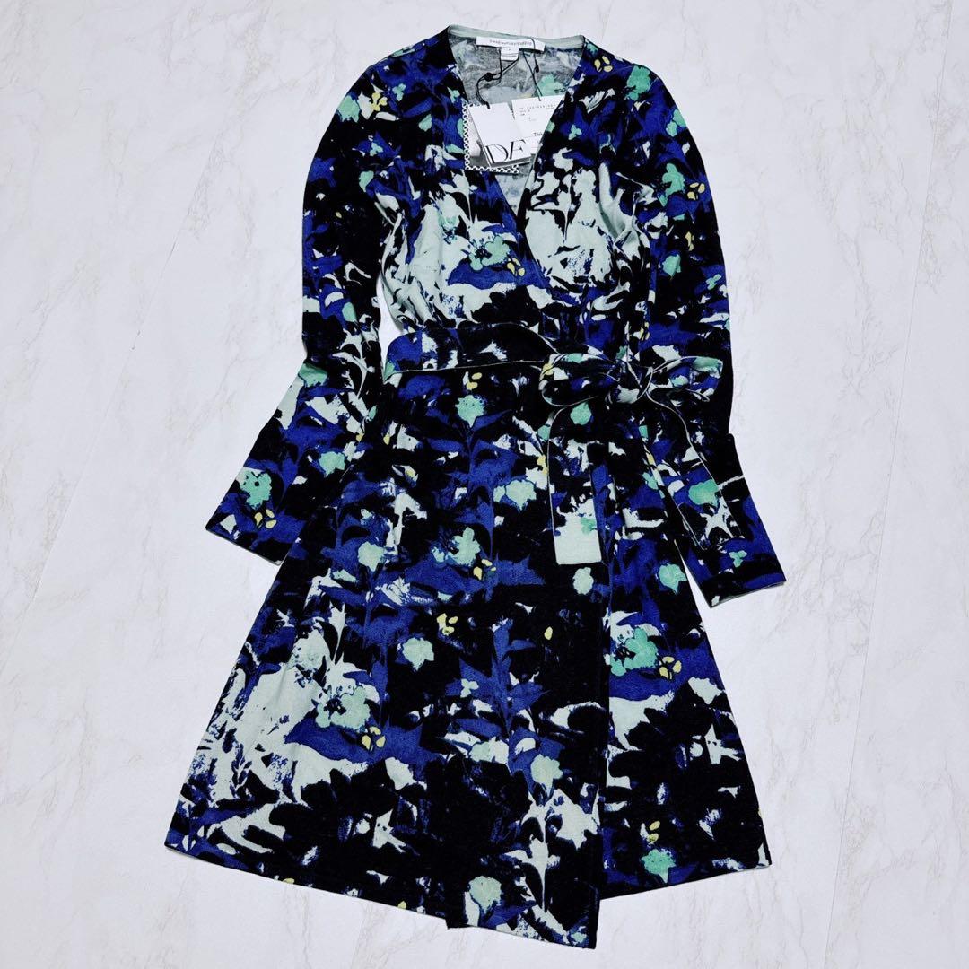 新品タグ付き✨DIANEvonFURSTENBERG ラップワンピース　ウール
