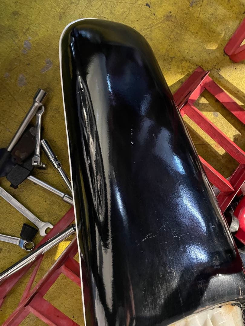 オオカワ！！xjr400r 三段シート　3段シート　xjr xjr400