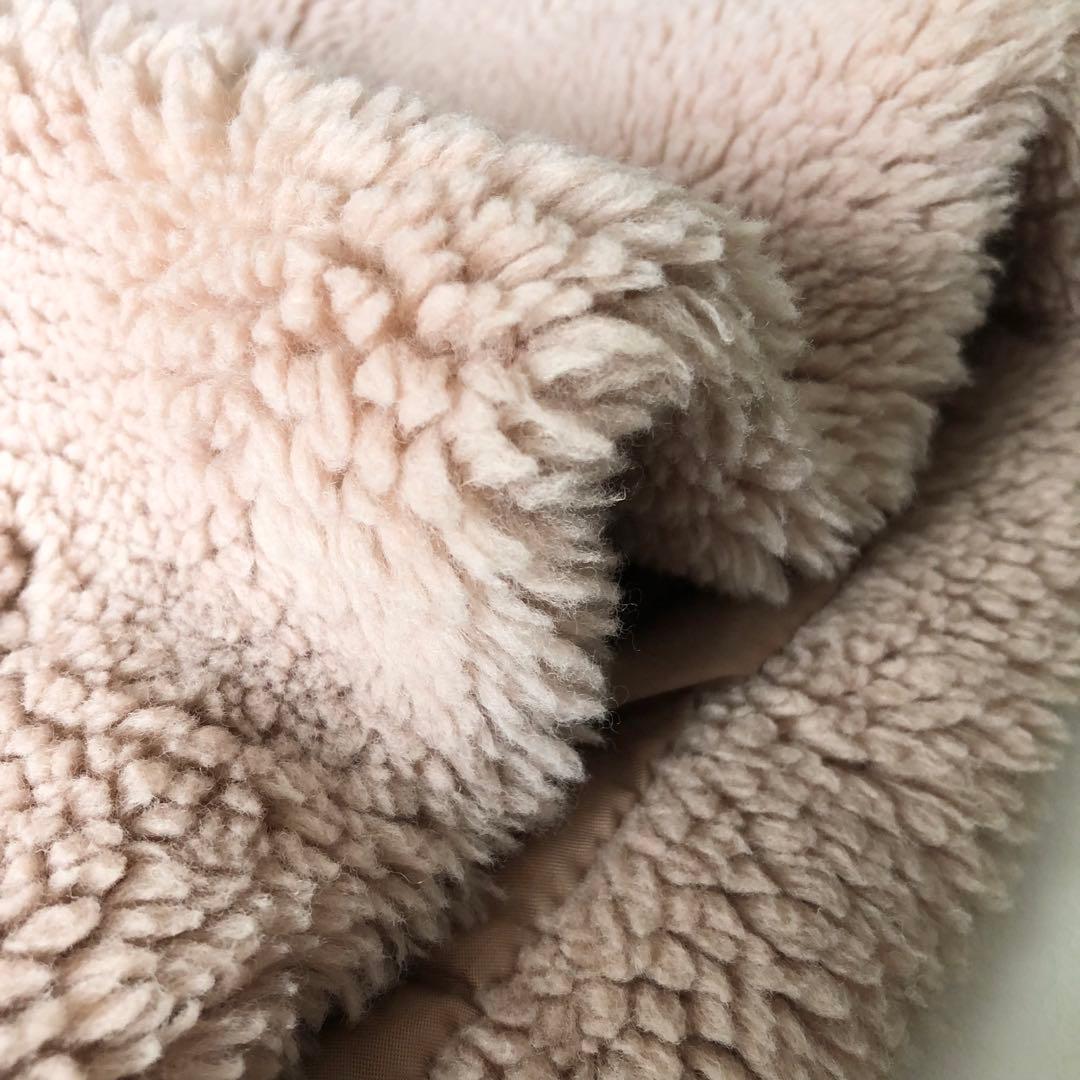 2970A美品　ジャッキー　テディベアロングコート　ベージュ　M