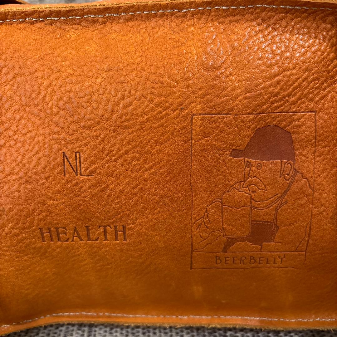 BEERBELLY 象のティッシュボックス　皮製品