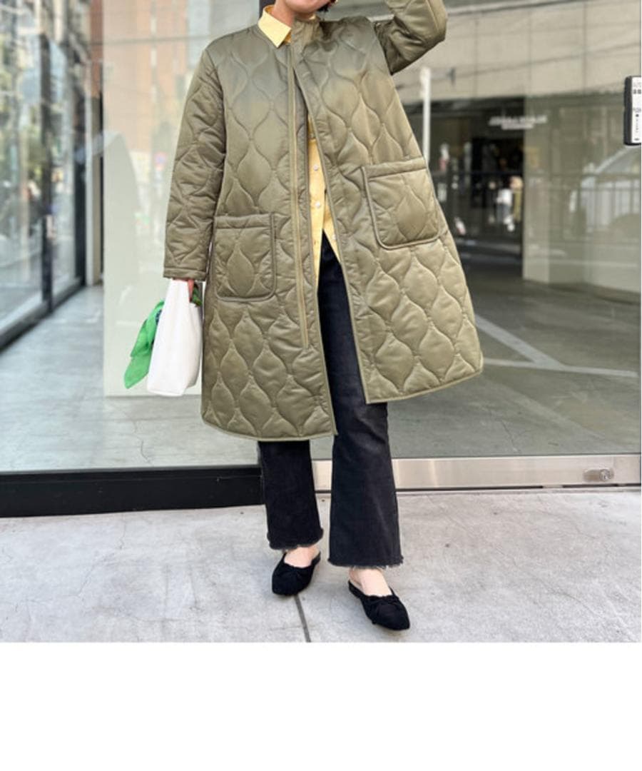 ☆TRADITIONAL WEATHERWEAR　コート　ARKLEY　カーキ