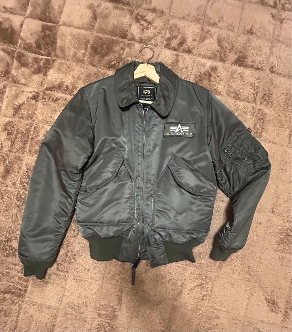 ALPHA INDUSTRIES CWU-45Pフライトジャケット Mサイズ