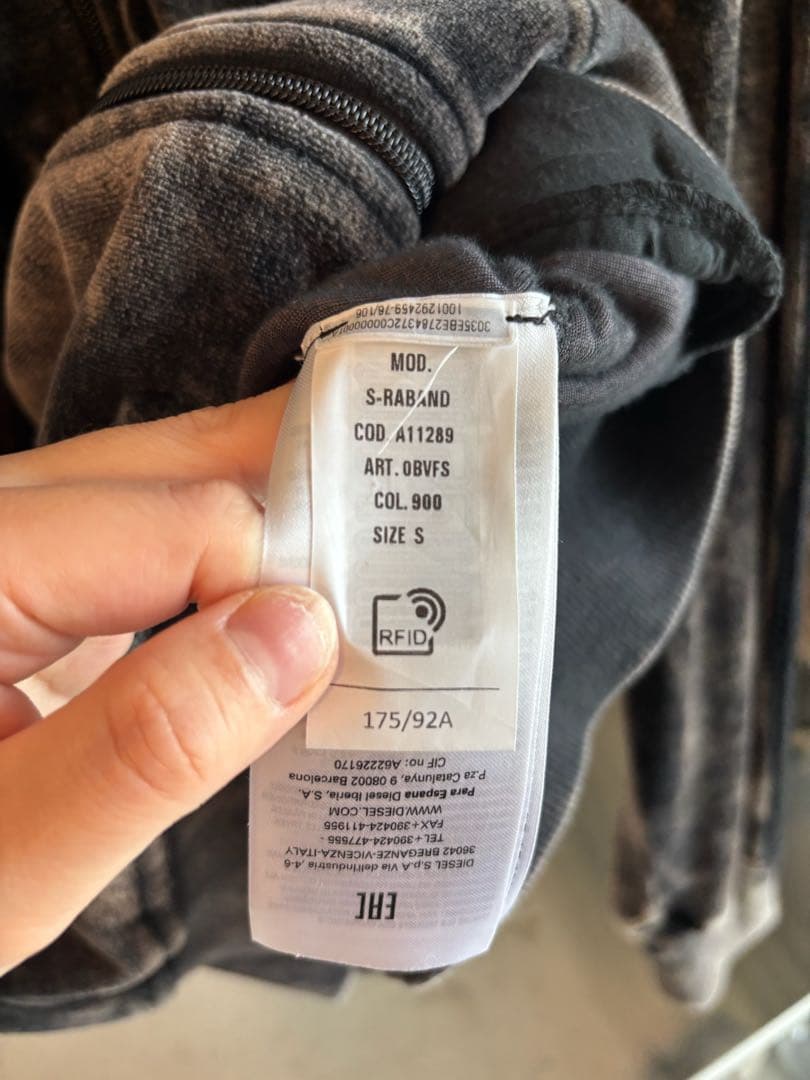 DIESEL 23AW S-Rabandジャケット