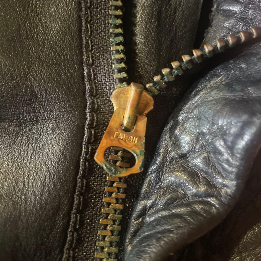 VANSON バンソン レザーパンツ USA製 黒 W28 実寸W70