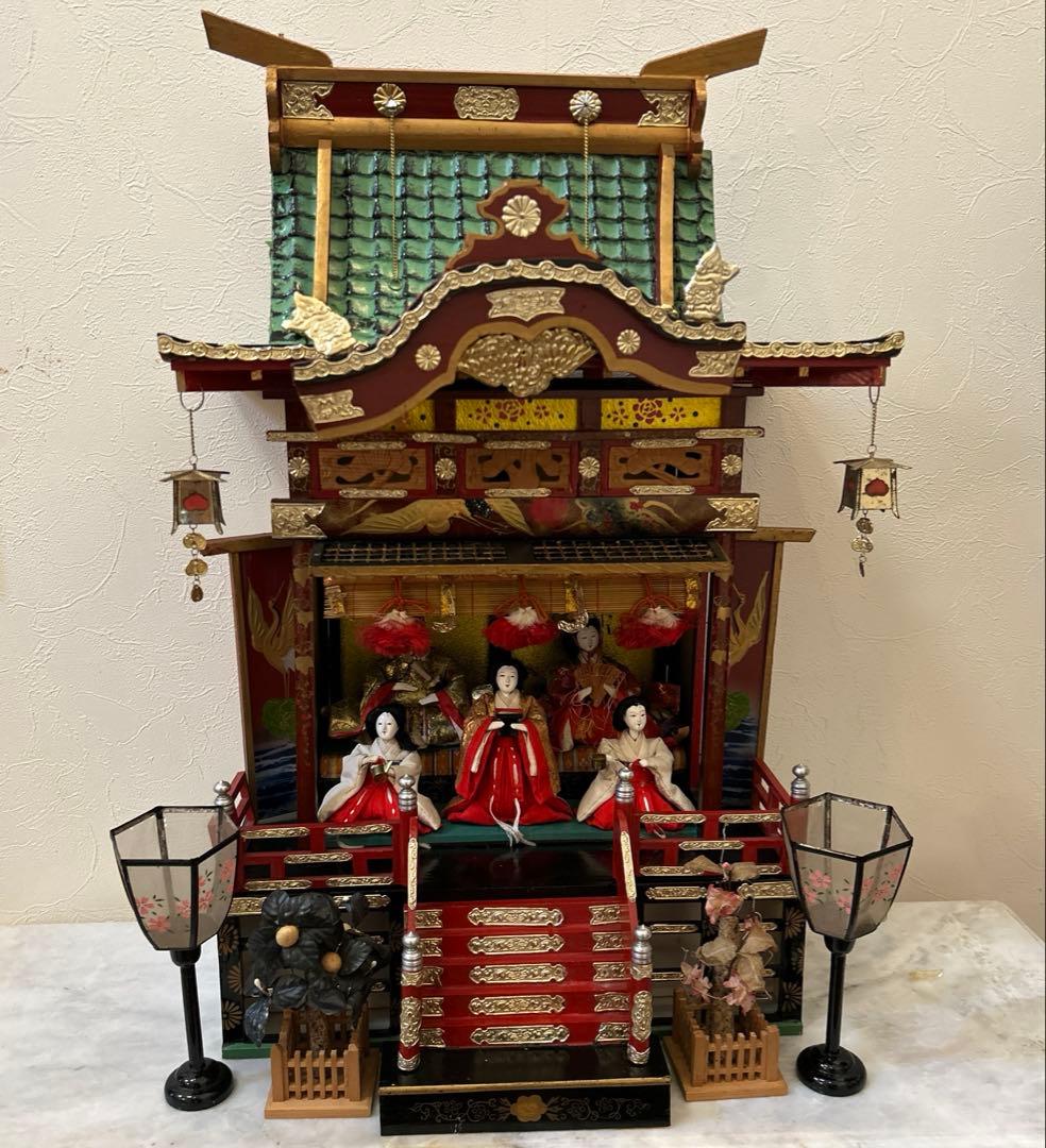 御殿飾り雛人形
