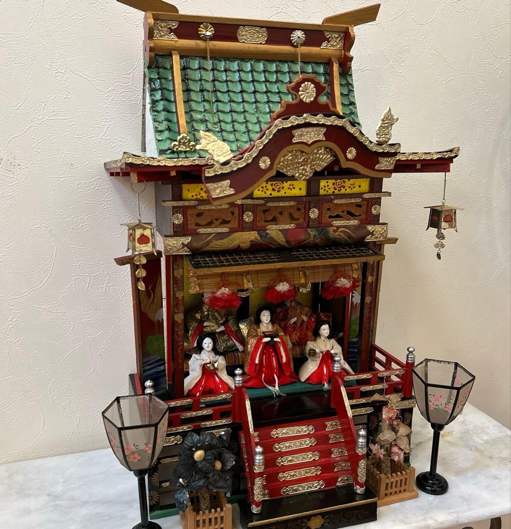 御殿飾り雛人形