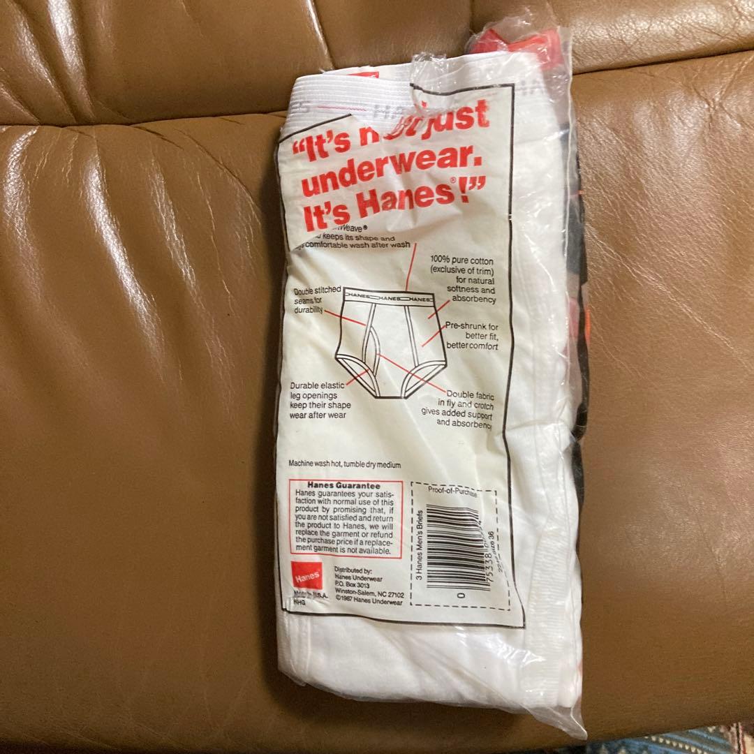 オヒデ　アメリカ製ヘインズのブリーフ　サイズは36