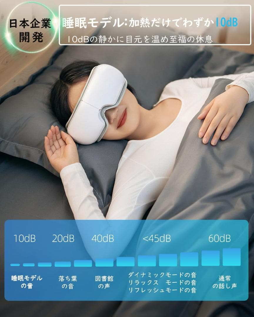 アイウォーマー 目元エステ アイケア Bluetooth 音楽 ホットアイマスク