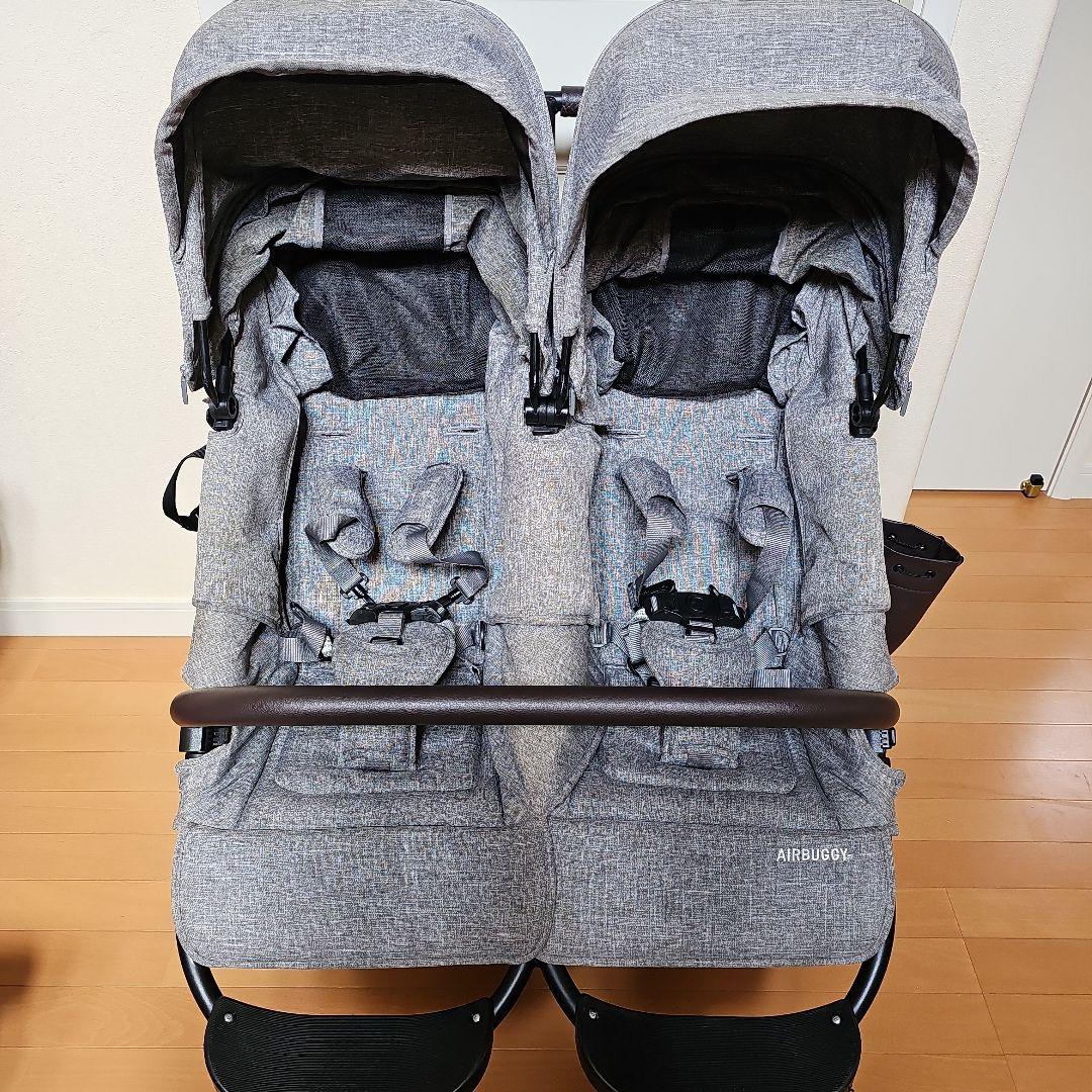 AIRBUGGY 双子用ベビーカーエアバギー ココ ダブル AirBuggy