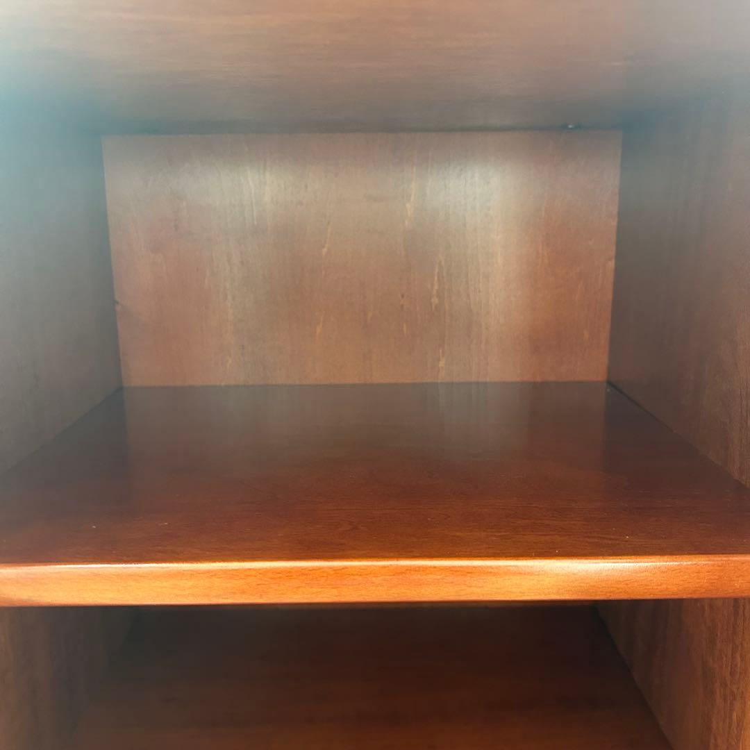 極希少カリモク　アラード　突板　ダイヤモンド貼り　サイドボード　キャビネット③