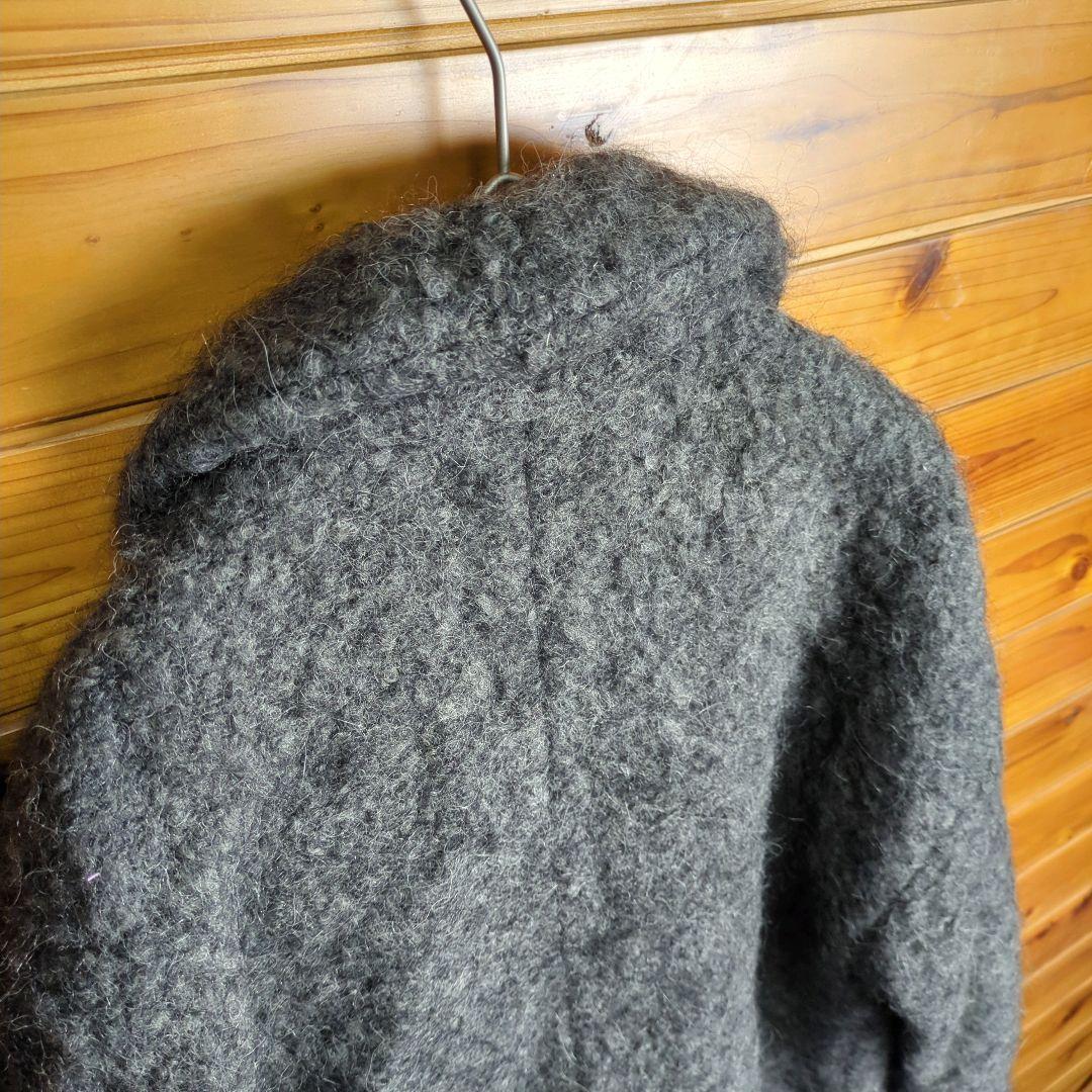 ジャーナルスタンダード　ウールコート　グレー　Ⅼ　男女兼用　モヘア　アルパカ含む