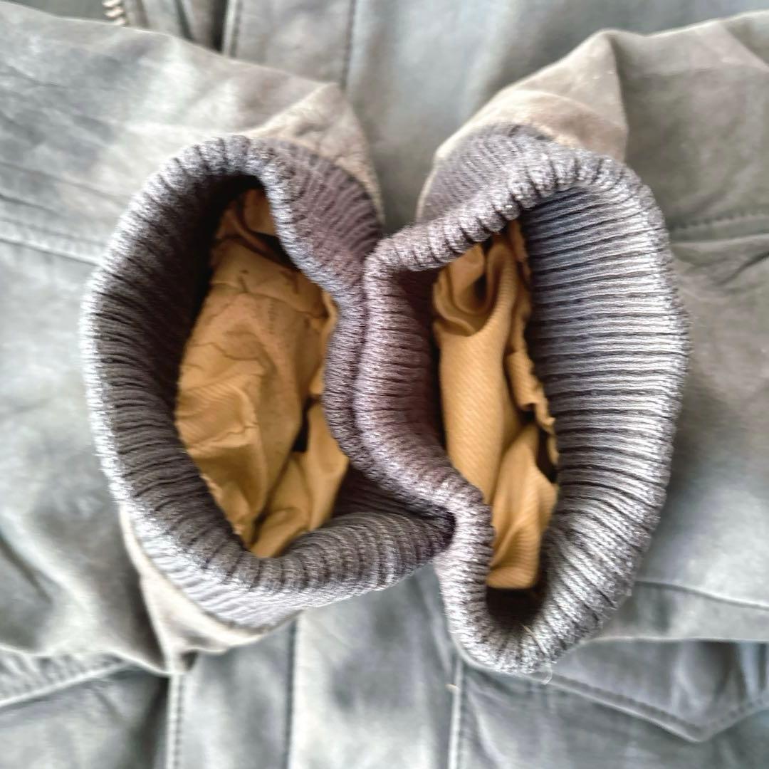 Vintage A-2 レザージャケット L 本革 90sボンバー 裏地マップ