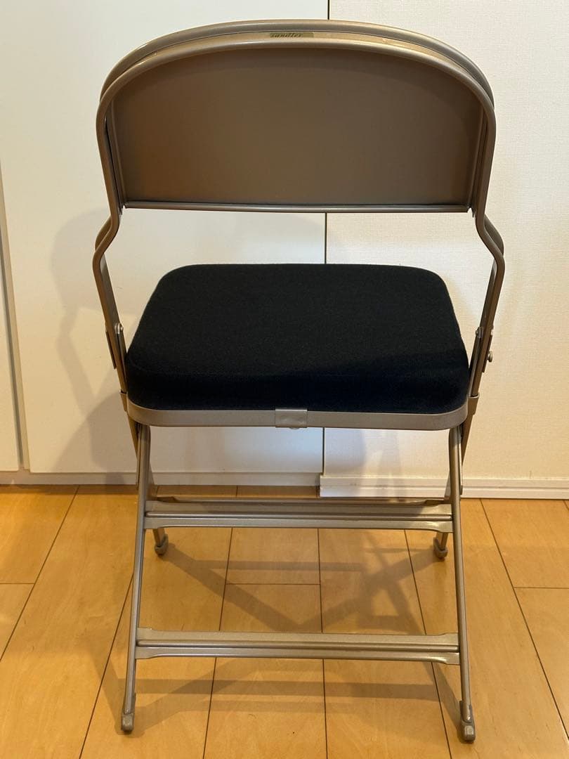 最終価格【CLARIN 】フォールディングチェア 黒ゴールドP.F.S.購入