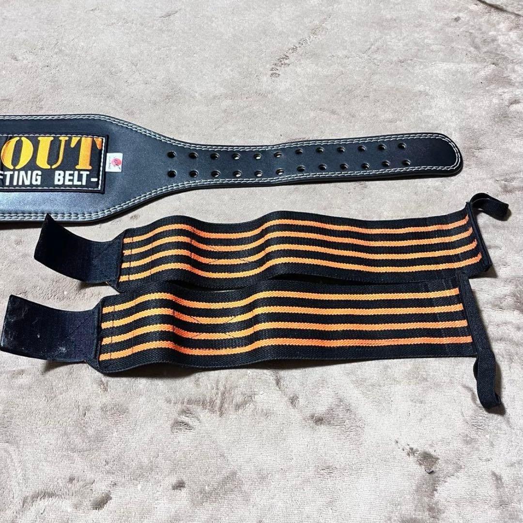 ALL OUT ギアセット(ベルト・パワーグリップ・二ースリーブ・リストラップ)