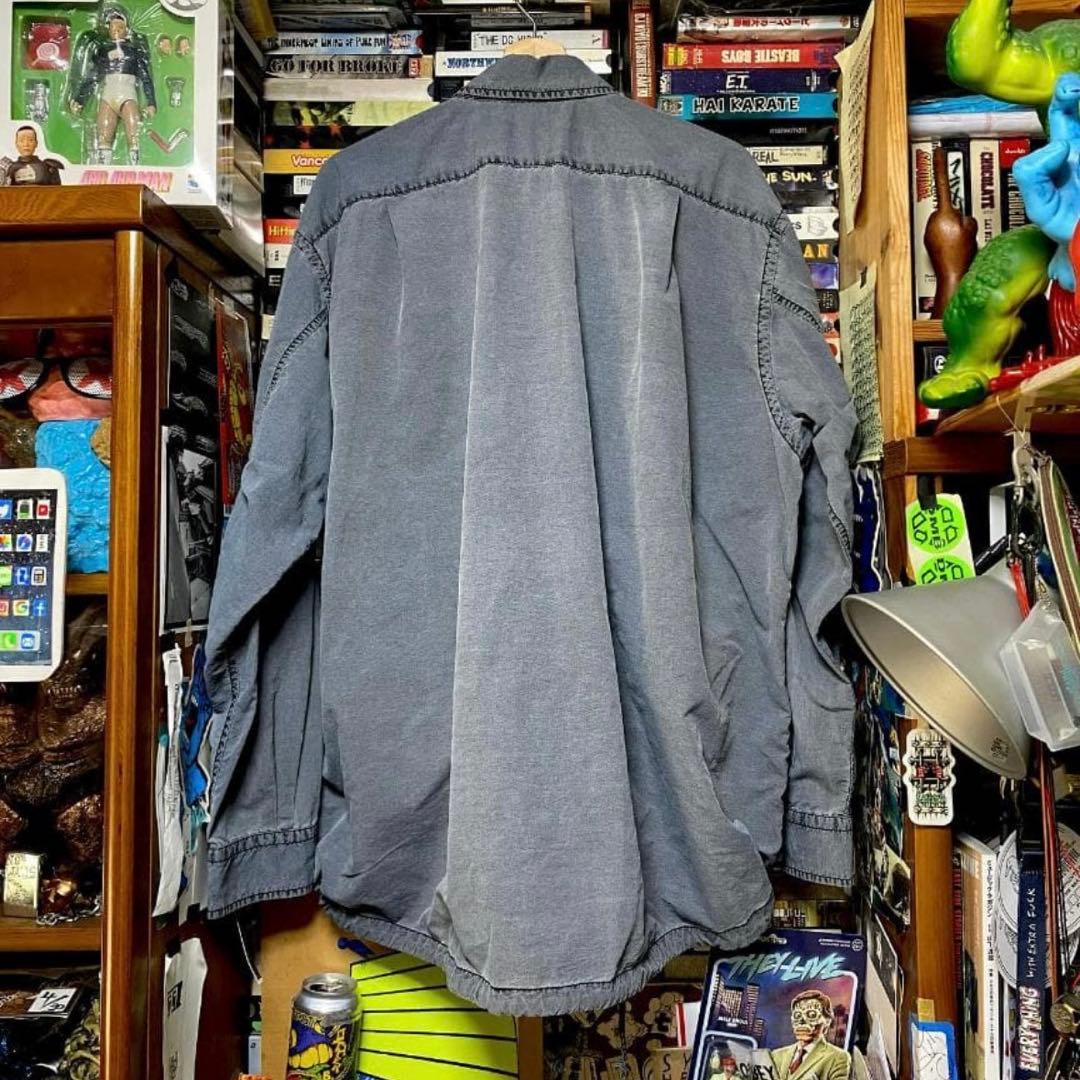 新品 BROCHURE シャツ B.H.O.D.SHIRTS グレー S