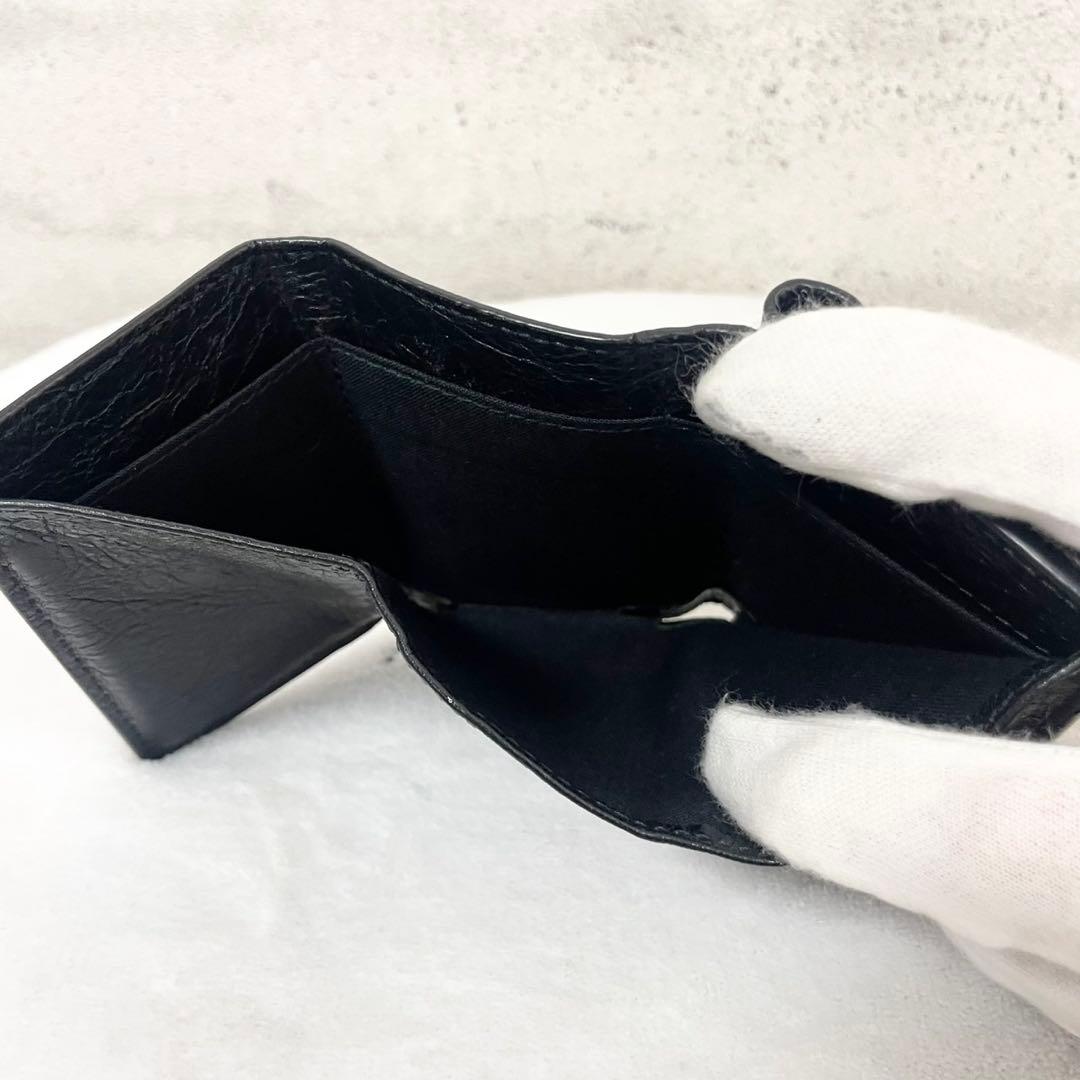 BALENCIAGA バレンシアガ　3つ折り財布　グラフィティ