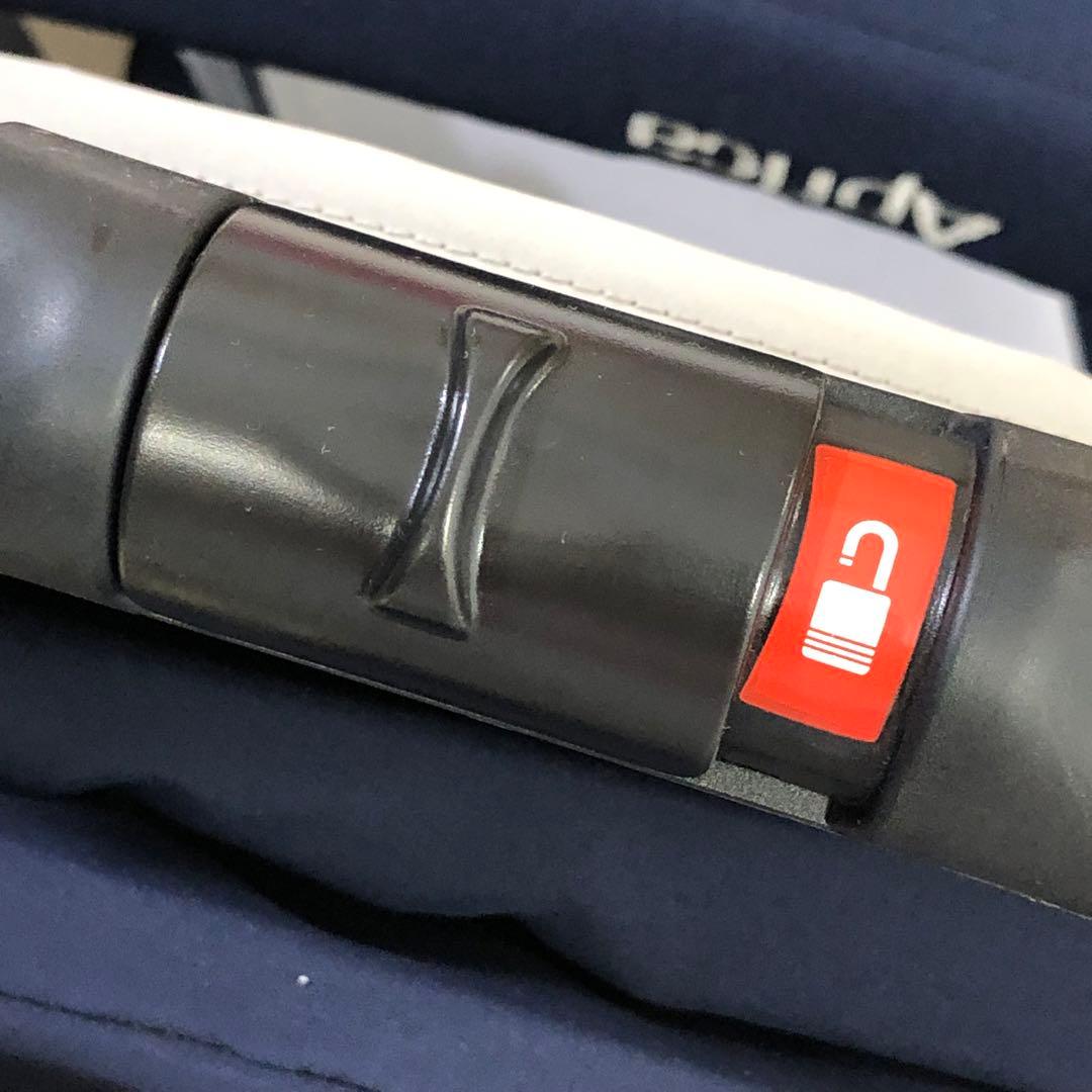 【235】アップリカ ベビーカー カルーンエアーAB カラフルドット 紺 美品