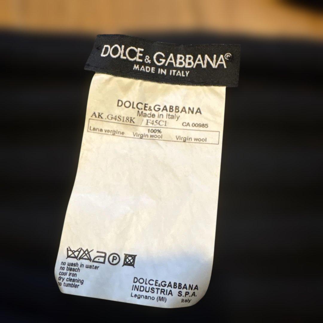 DG Dolce&gabbana マフラー　ブラック