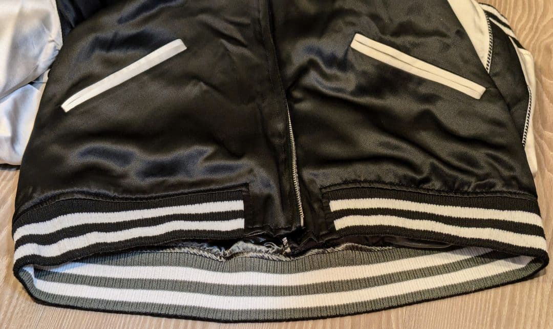 DENIM BY VANQUISH&FRAGMENT リバーシブルスカジャン M