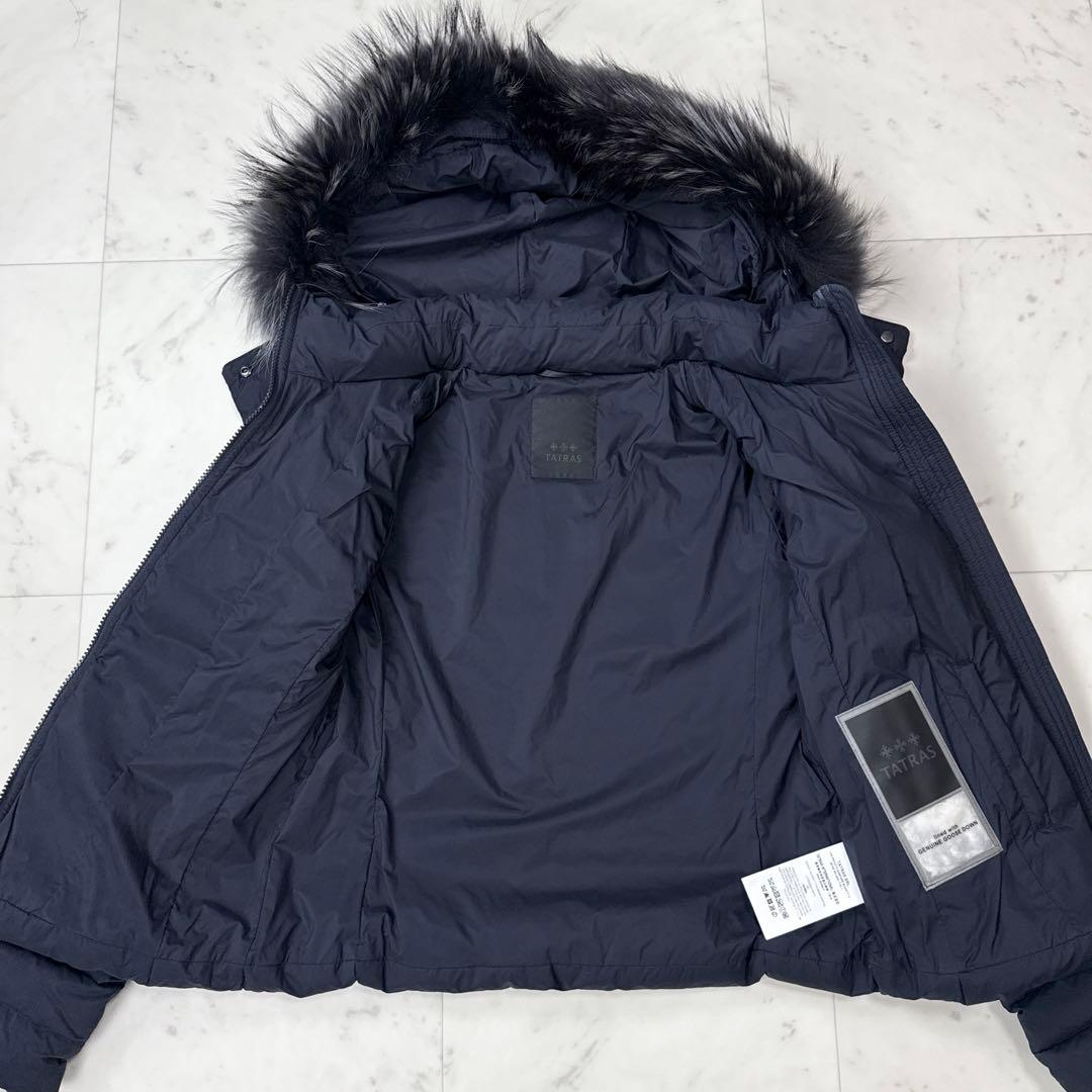 美品 タトラス 2023年製 ヴァレナ ダウンジャケット ネイビー サイズ03