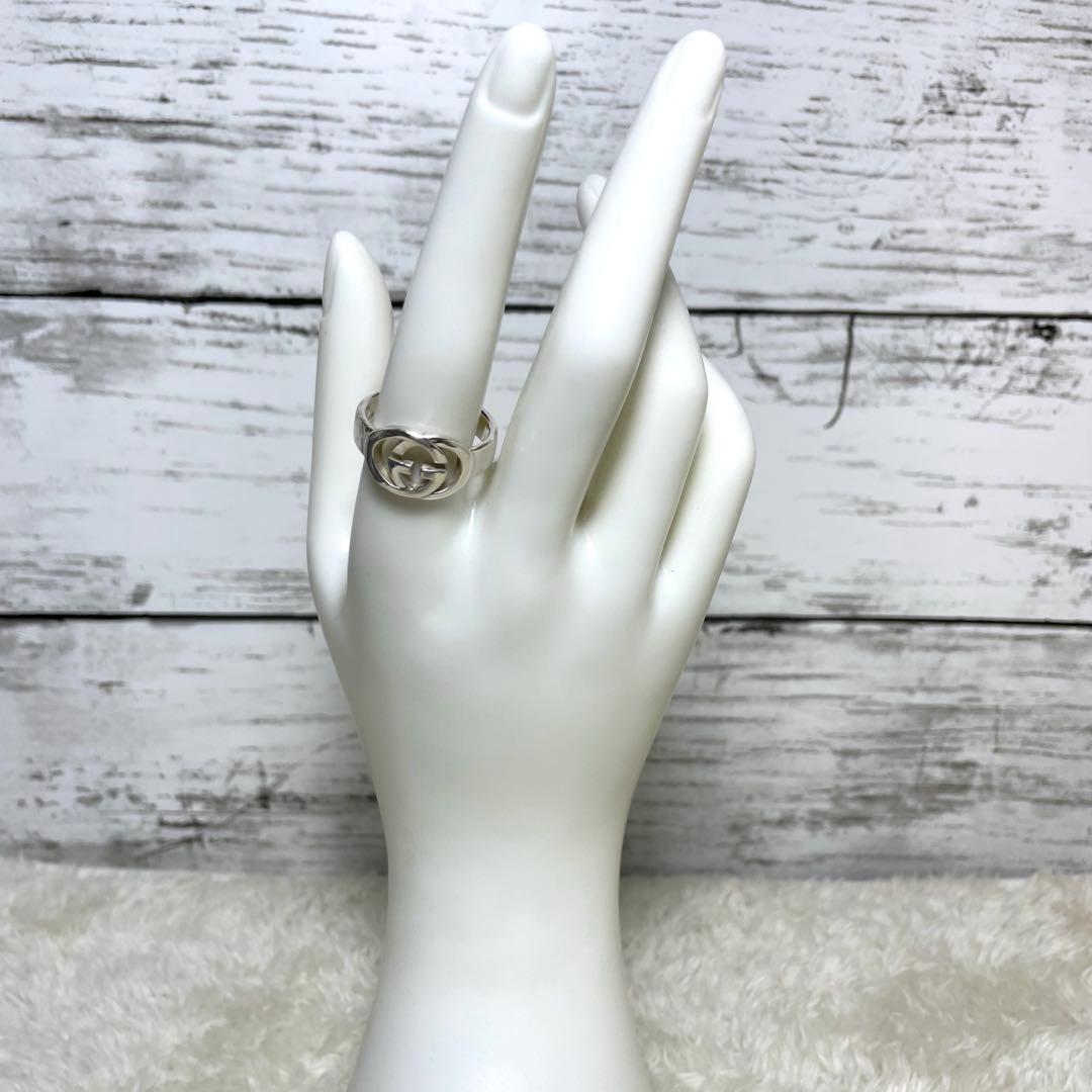 GUCCIグッチ インターロッキングGGリング　20号 メンズ/レディース