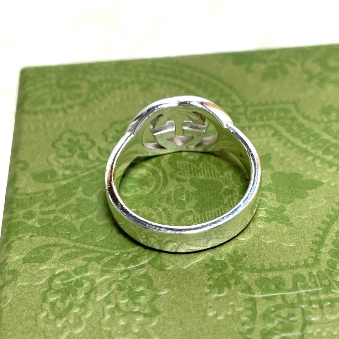 GUCCIグッチ インターロッキングGGリング　20号 メンズ/レディース