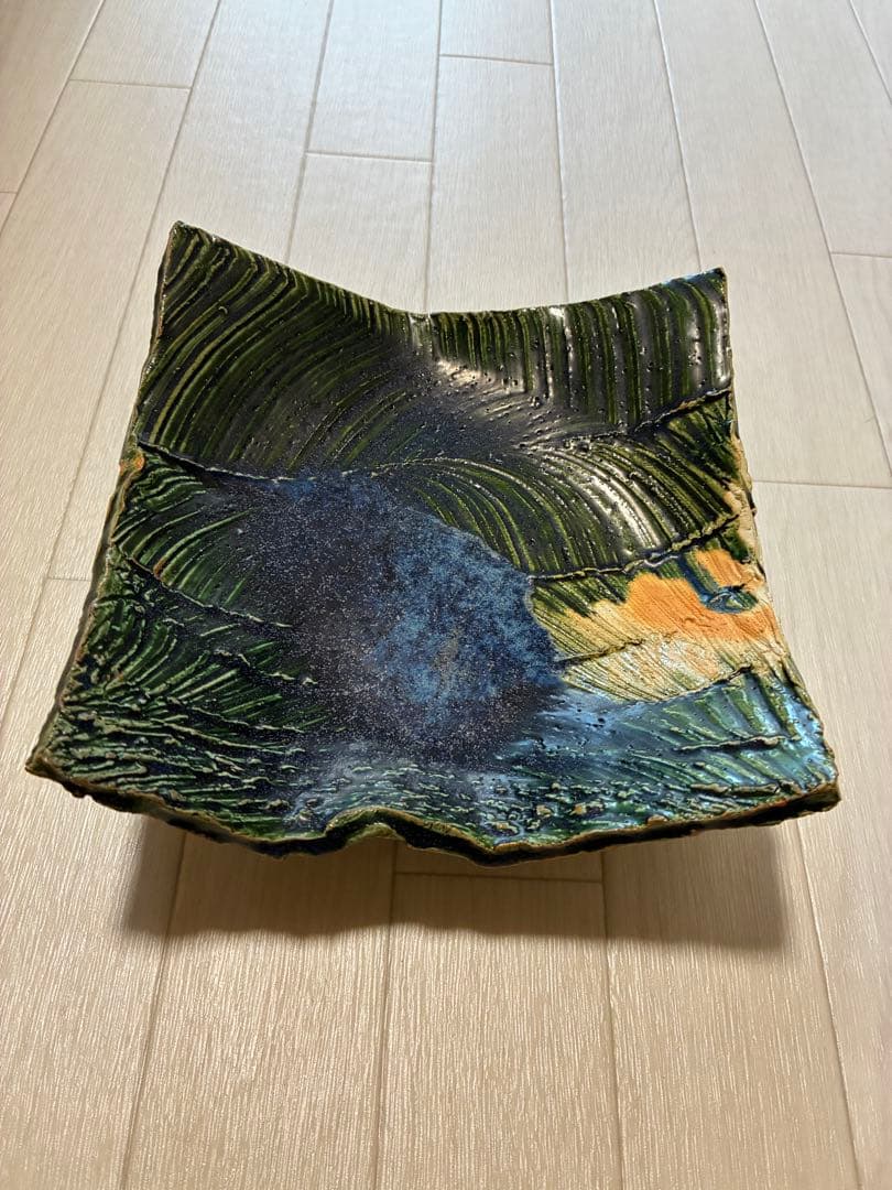 久岡冬彦　角皿　八寸