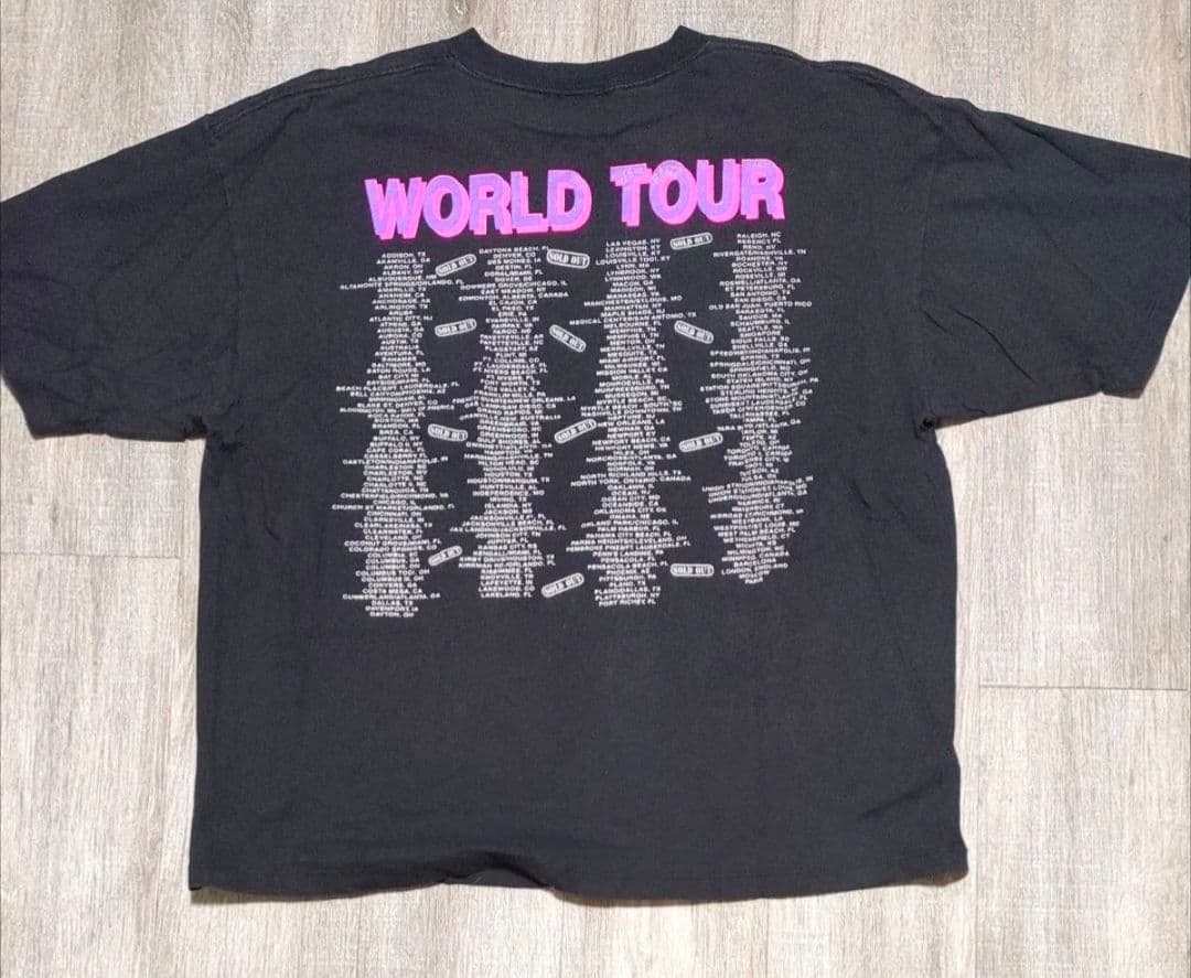 レア アメリカ製 HOOTERS Tシャツ セカオワ 深瀬着 両面プリント XL