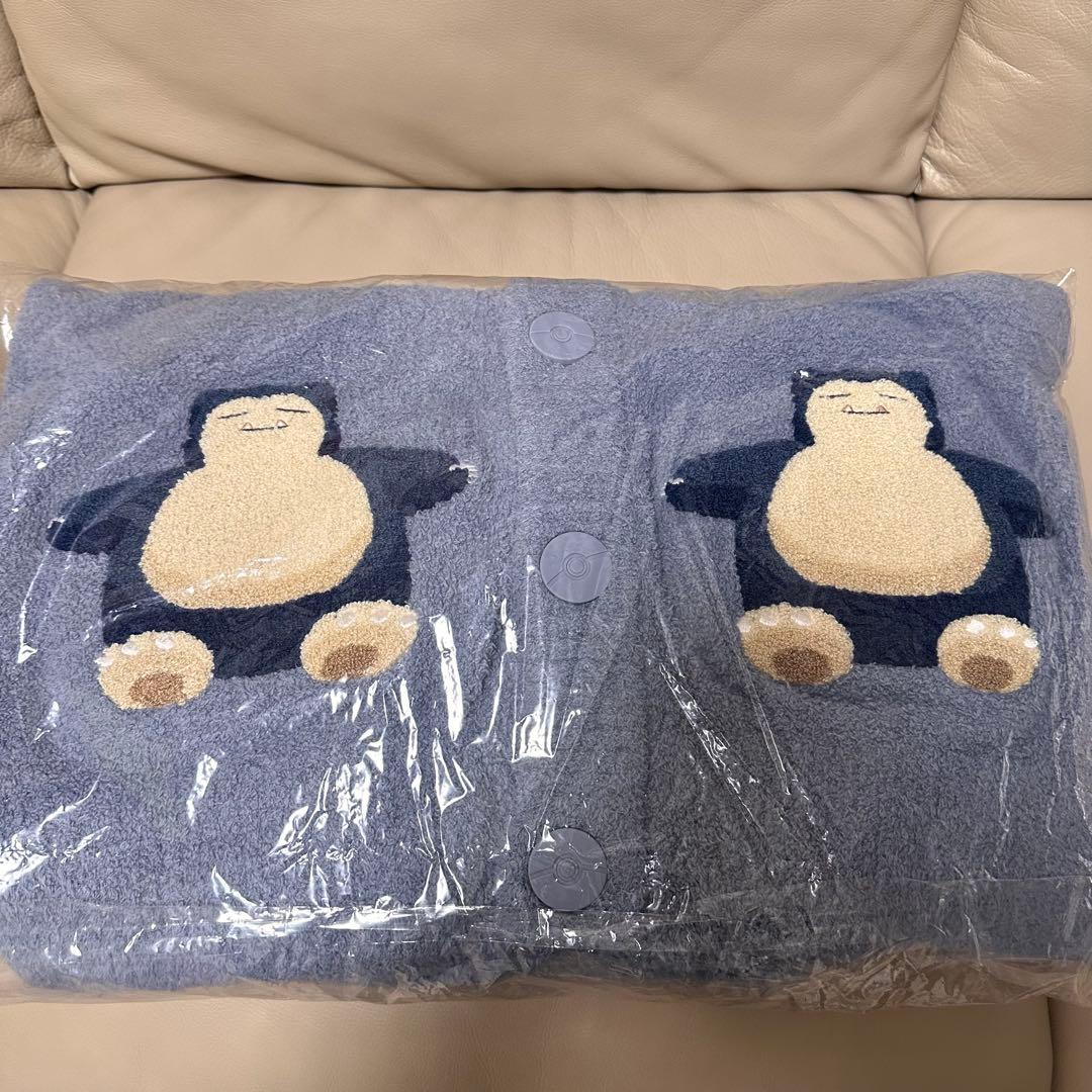 【新品】ジェラートピケ ジェラピケ ポケモン カビゴン カーディガンS-M