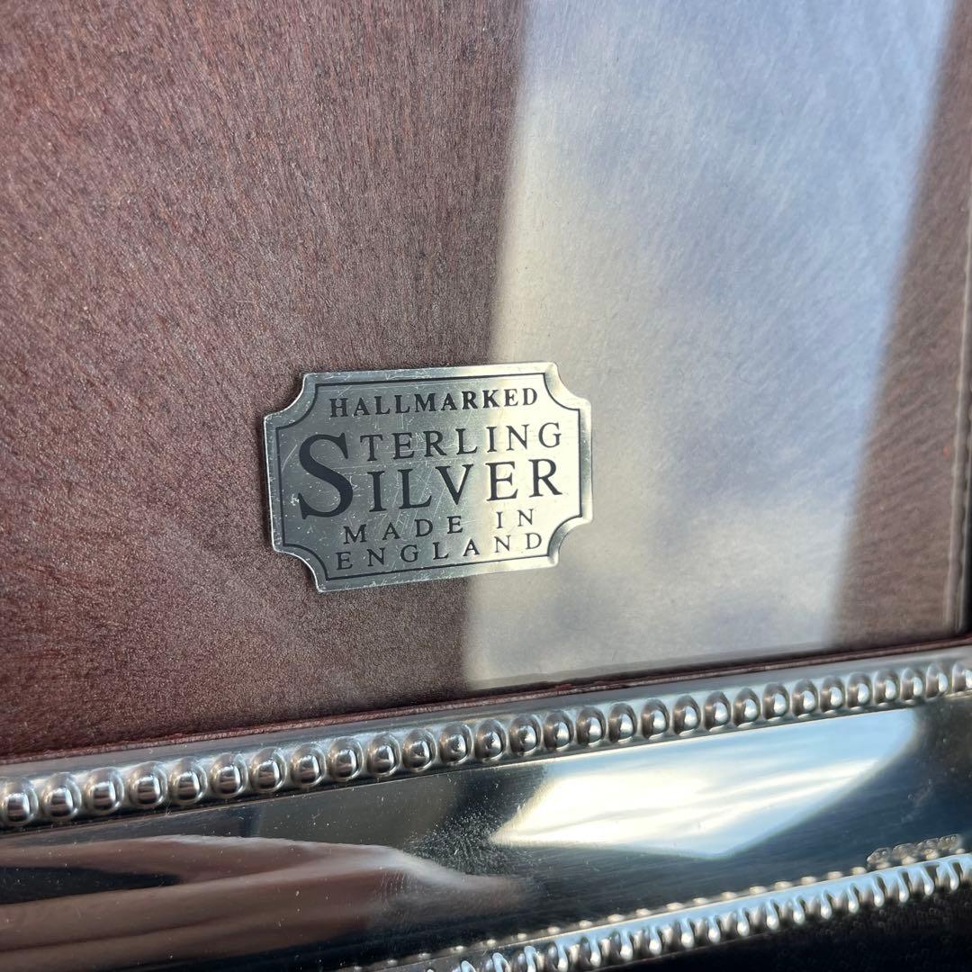 Carrs カース　イングランド　スターリングシルバー　フォトフレーム　純銀製