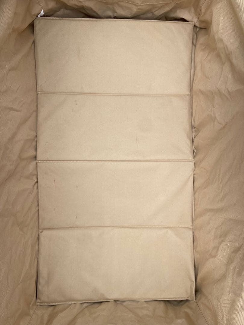 DOD 折りたたみキャリーカート ベージュ　アルミ合金フレーム