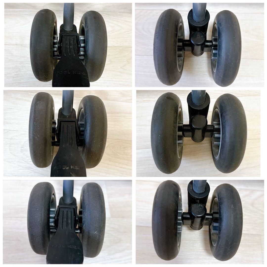 COOL KIDS CK バギー ツインモデル　双子　ベビーカー　軽量　ブラック