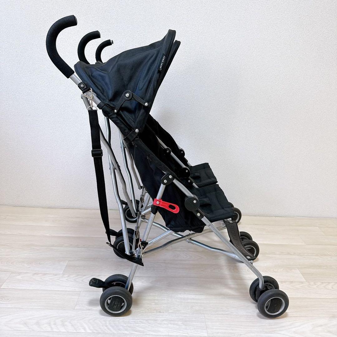 COOL KIDS CK バギー ツインモデル　双子　ベビーカー　軽量　ブラック