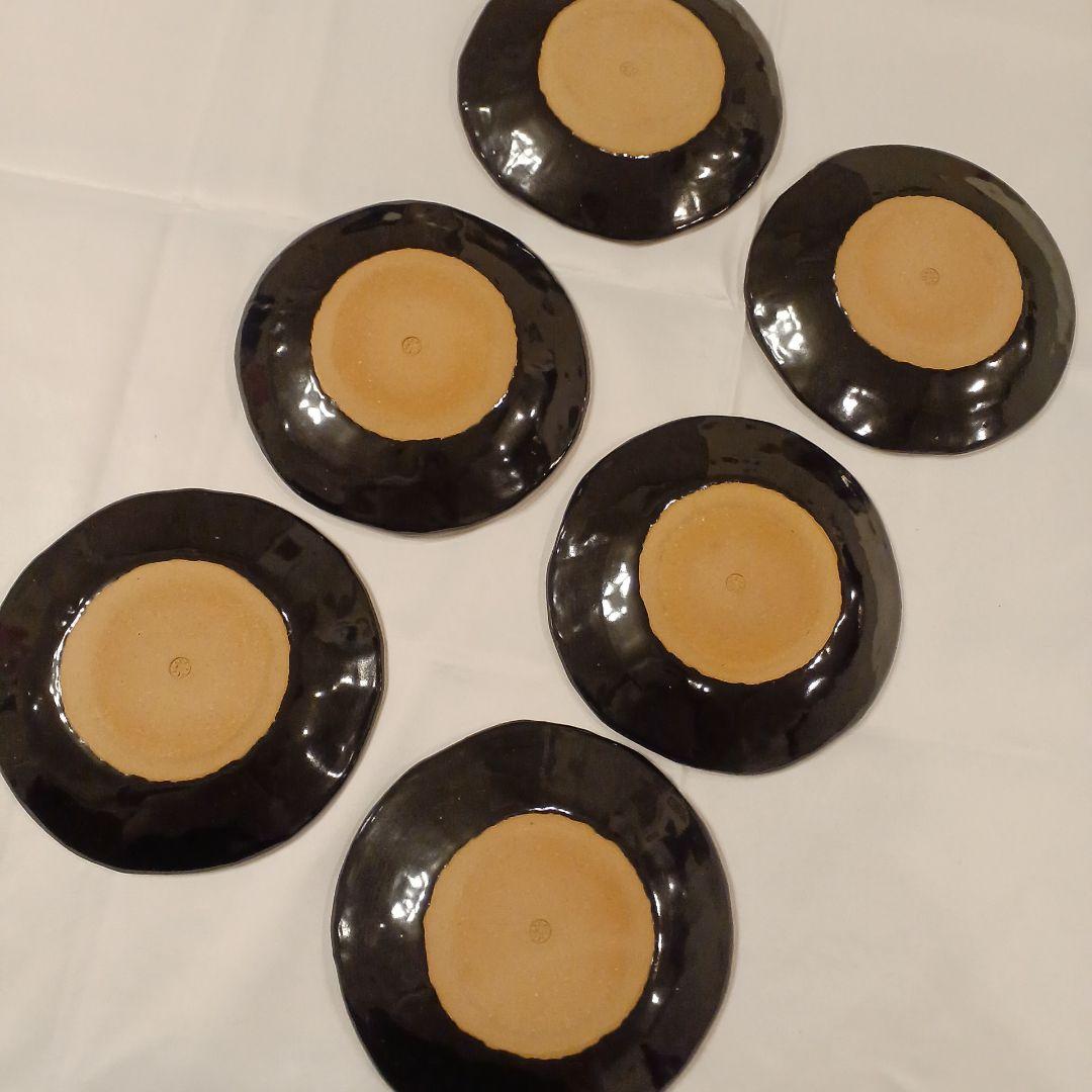 京焼　陶あん　銘々皿　6点