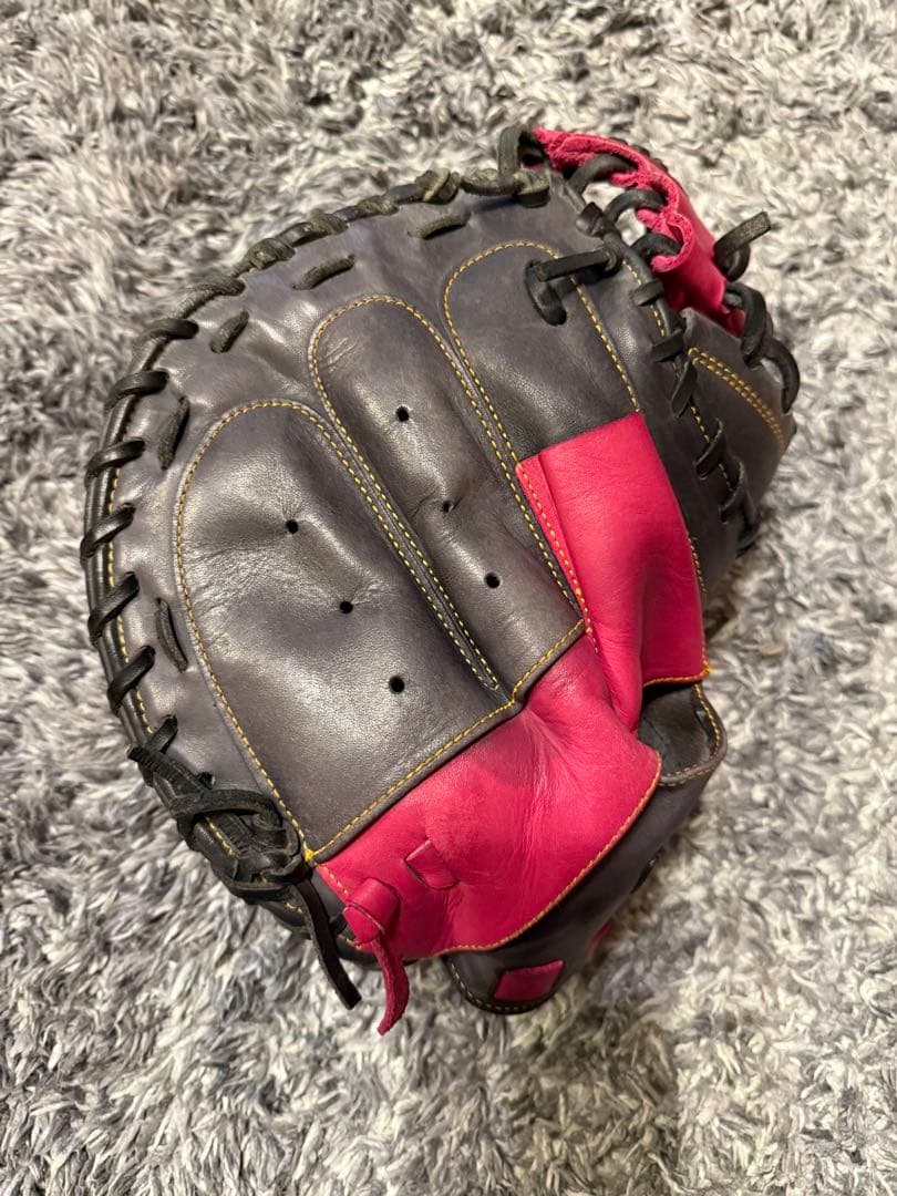 ま*ん様 本日限定 激安出品‼️ハタケヤマHATAKEYAMA 野球 ミット 軟