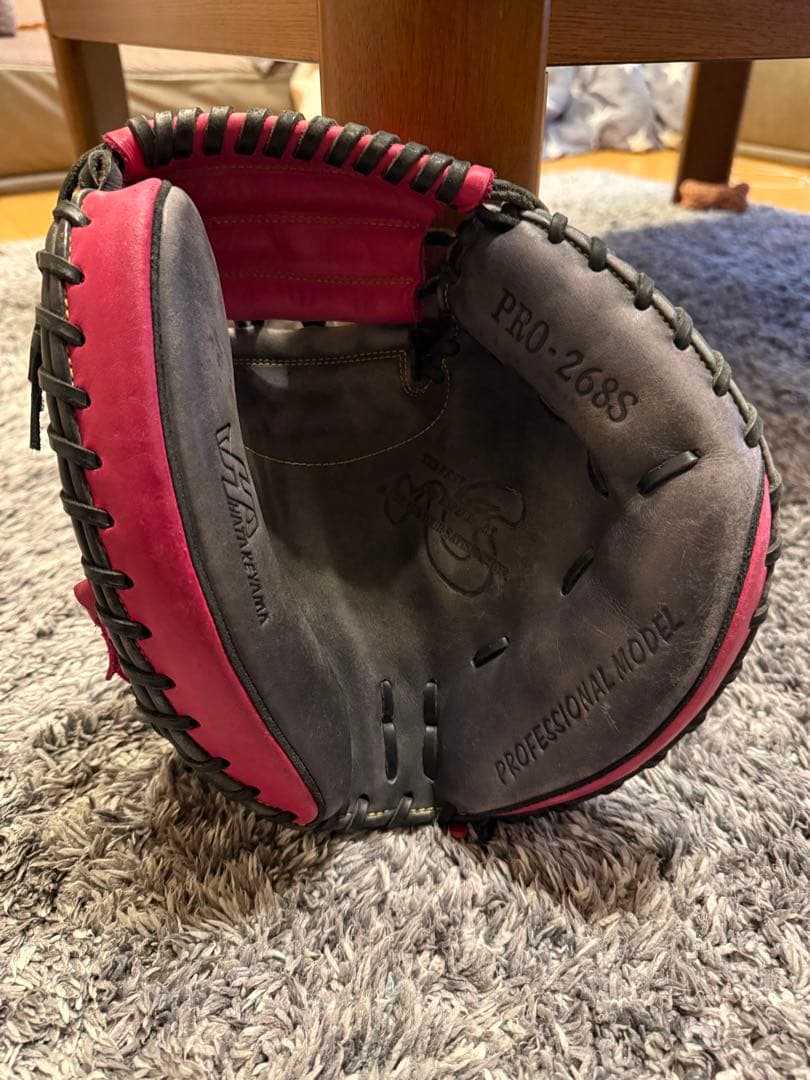 ま*ん様 本日限定 激安出品‼️ハタケヤマHATAKEYAMA 野球 ミット 軟