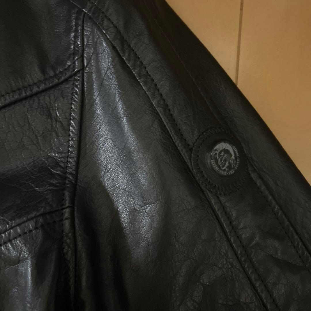 DIESEL フライングクーガー ブラックレザー