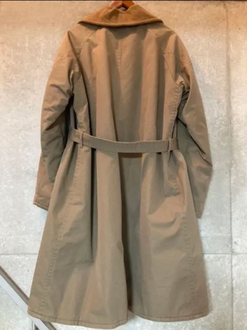 15aw COMOLI タイロッケンコート　サイズ2 ベージュ