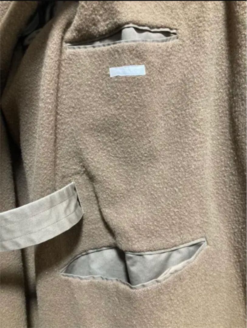 15aw COMOLI タイロッケンコート　サイズ2 ベージュ