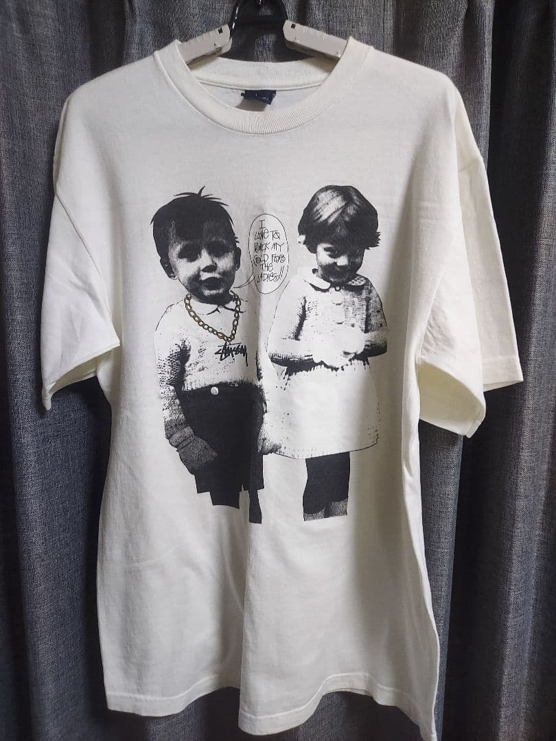 T*様 希少品！！old stussy キッズフォトTシャツ